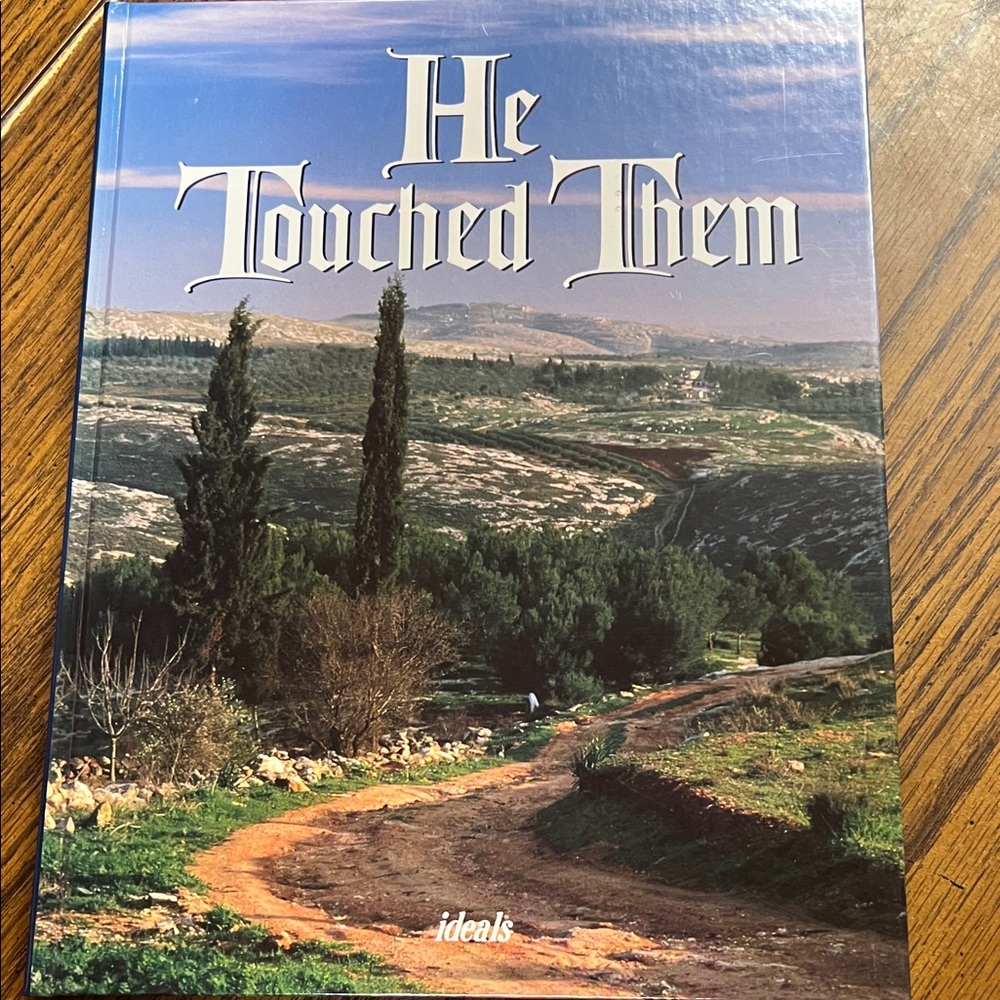 He Touched Them Coffee Table Book